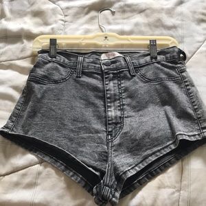 Vibrant high waisted shorts